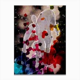 Abstract Modern Mosaic 3 Canvas Print