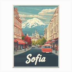 Aihrgdesign A Classic 1960s Travel Poster For Sofia 1 Lienzos