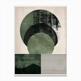 Pascal Bauhaus Mid Century Canvas Print