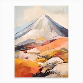 Beinn Mhanach Scotland 1 Mountain Painting Canvas Print