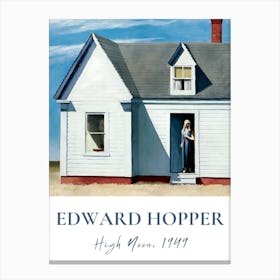 Edward Hopper High Moon Canvas Print