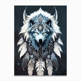 Wolf Painting 22 Canvas Print