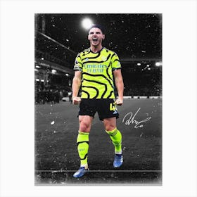 Declan Rice Canvas Print