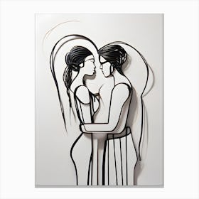 'Love' 2 Canvas Print