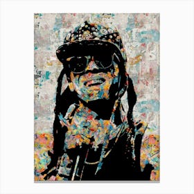 Lil Wayne Singer Canvas Print