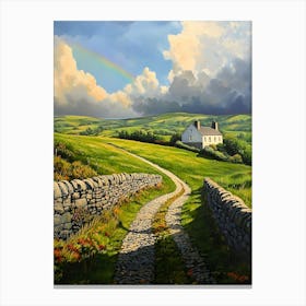 Rolling Hills Of Ireland 7 Canvas Print