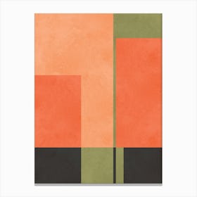 Expressive geometric harmony 4 Canvas Print