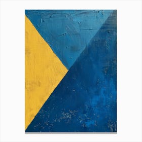 Blue And Yellow 2 Canvas Print