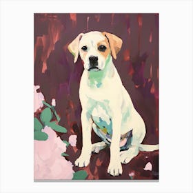 A Boxer Dog Painting, Impressionist 8 Canvas Print