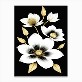 White Blossom Canvas Print