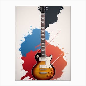 Guitarmodern Canvas Print