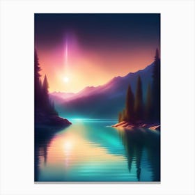 Landscape Painting 4 Canvas Print