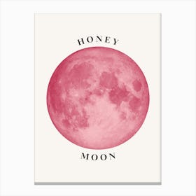 Honey Moon Canvas Print