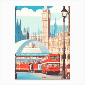 London - Big Ben Canvas Print