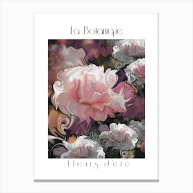 Rose Garden La Botanique Canvas Print