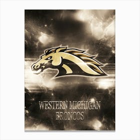 Western Michigan Broncos Canvas Print