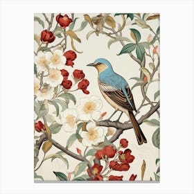 Bird On A Branch 38 Canvas Print