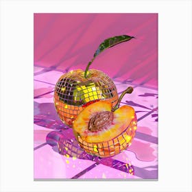 Peach Canvas Print