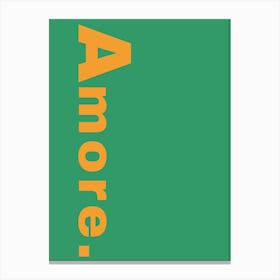 Amore 1 Canvas Print