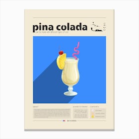 Pina Colado Canvas Print