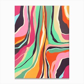 Psychedelic Pattern 4 Canvas Print