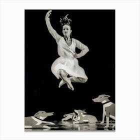 Lila York Performs In Paul Taylor Company S Diggity Canvas Print