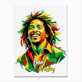 Bob Marley 03 Canvas Print