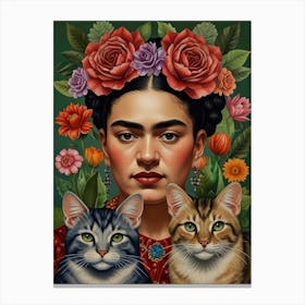 Frida Kahlo 5 Canvas Print