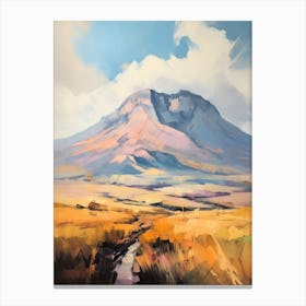 Mount Ararat Turkey 1 Mountain Painting Canvas Print