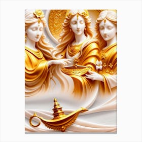 Fantasy Goddesses 2 Canvas Print