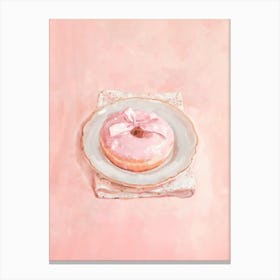 coquette Donut Canvas Print