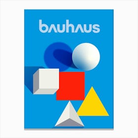 BAUHAUS ELEMENTS Canvas Print