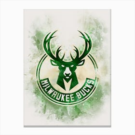 Milwaukee Bucks 3 Canvas Print