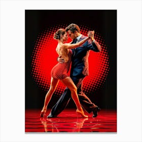 Tango Dancers 2 Canvas Print