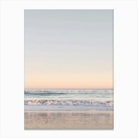 Coastal Pastel Colors Canvas Print