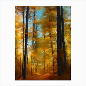 Autumn Forest 62 Canvas Print