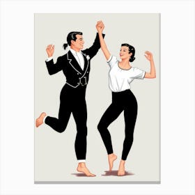 Dancers Canvas Print