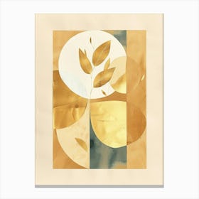 Golden Leaf 1 Canvas Print