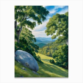 Mountain View 1 Canvas Print