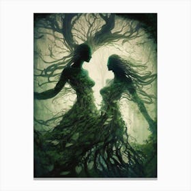 Forest Waltz Canvas Print