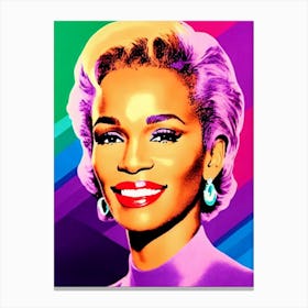 Whitney Houston Pop Movies Art Movies Canvas Print