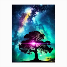 Tree In The Sky 22 Canvas Print