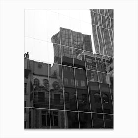 Manhattan Reflection - NYC USA Canvas Print