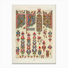 Armenian Pattern, Albert Racine Canvas Print