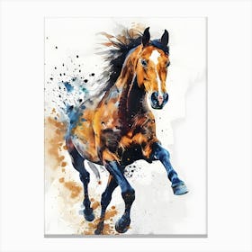 Horse Painting Canvas Print