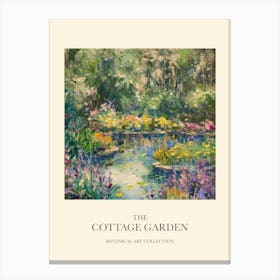 Cottage Garden Poster Garden Melodies 1 Canvas Print