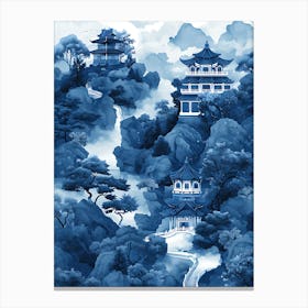 Fantastic Chinese Landscape 24 Canvas Print