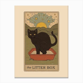 The Litter Box Canvas Print