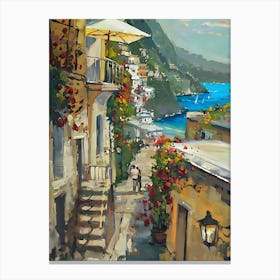 Positano, Italy 1 Canvas Print