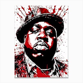 Biggie Painting Canvas Print